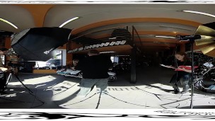 Backstage Claudia Macc - Bikes and Babes TV Sexy VR clips - 3DVR360 Up/Down