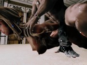 skyrim Doggy style sex
