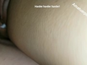 Big Booty Latina Milf pussy & ass cream while assfucked deep HD 6/16
