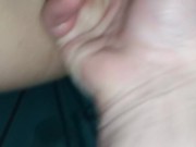 Tiny Asian PUSSY and big white COCK 2/16