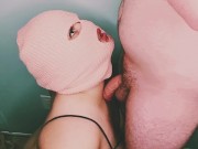 Blowjob & Cumplay! DSL Girlfriend Loves Cum! 15/16