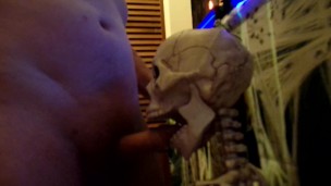 Working on my Halloween Decorations