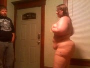 BBW Sucks Pizzaman For Free Pizza 2/16