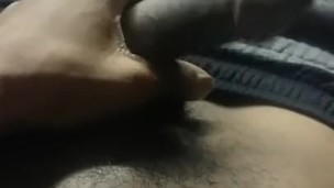 playing with tht dick