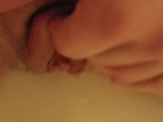 Playing with my tight pussy 6/16