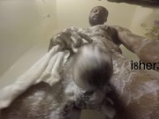 playing with BBC in the shower 10/16