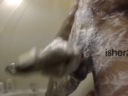 playing with BBC in the shower 13/16