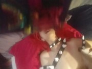 BOWSETTE COSPLAY MODEL SHOOT AND FUCK WITH MESSY CUMSHOT 16/16