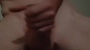 Fit Guy Jerks Off In Living Room and Shoots Big Load
