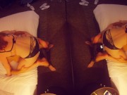 Redhead Amateur Big Natural Tits Passionate Homemade Sex | Double Orgasm 10/16