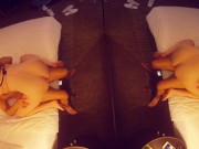 Redhead Amateur Big Natural Tits Passionate Homemade Sex | Double Orgasm 14/16