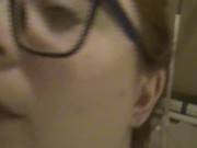 Redhead Snowbunny Sucks BBC 16/16