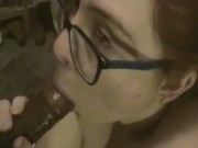 Redhead Snowbunny Sucks BBC 4/16