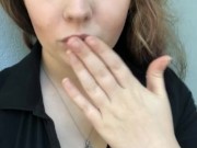Big Tit Teen Blows You a Kiss
