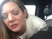 The Million Dolla swallows huge load of boyfriends cum in the car 1/16