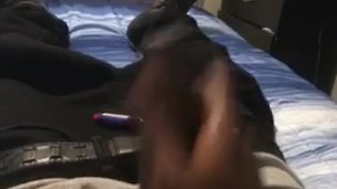 Big dick stroke off part 1