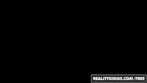 Reality Kings - Paige Turnah and Natasha Brill gets passed around by 2 cock