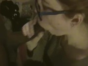 Thick Redhead Snowbunny Can't Take BBC Blowjob 11/16