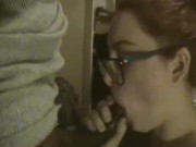 Thick Redhead Snowbunny Can't Take BBC Blowjob 4/16