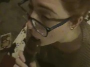 Thick Redhead Snowbunny Can't Take BBC Blowjob 8/16