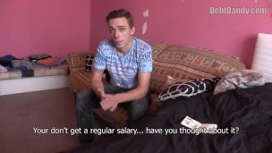  DEBT DANDY 268 - Buff Jock Can't Pay His Rent So Instead Offers Up His Tight Ass
