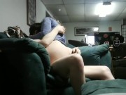 Petite Blonde First Time Anal & He just wants to smoke  11/16