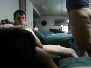 Petite Blonde First Time Anal & He just wants to smoke  9/16