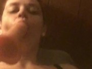 Sucking my big toy 
