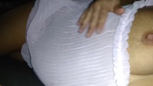 Innocent MILF jams vibrator in her pussy &talks how she is cheating on me