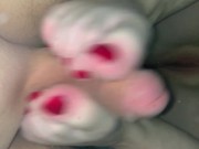 Underwater Ginger Pussy Fingering & Footjob | Extreme Closeups & Creampie 9/16