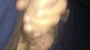 Masturb big dick in car