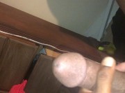 Sucking A Big Mushroom Head BBC - BBC Blowjob/ Throat Fuck 1/16