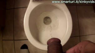 Pissing Hairy Bear Cock