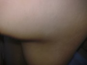 Fucked big natural tits young chick from the front and from back, POV