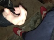 Cumshot in mouth to in