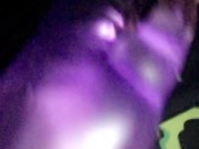 Sucks toy after cumming short vid