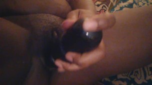 creamy dildo play