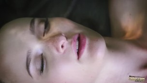 Old man fucks the teen missionary cowgirl she swallows the cumshot