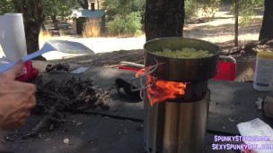 Spunky Outdoor Hammock Tent Fuck in the Woods Sex Adventures #2