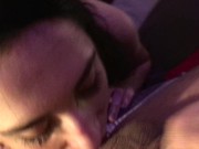 Preview!!! Gorgeous teen get fucked and swallow a Tinder guy!