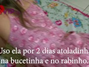 Adquira uma Calcinha Usada da Cristina Almeida Cris com um cheirinho de ppk 5/16