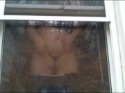 flashing in window (outside perspective)