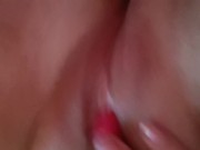 Pink hair hottie moaning talking dirty