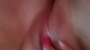 Pink hair hottie moaning talking dirty
