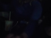 College Teen gives Uber Driver Handjob till he Busts Cum 6/16