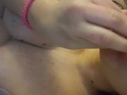 Bath playtime: Hot girl gets strong quiet orgasm at sisters house 4/16