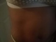 Green thong round black bottom 16/16