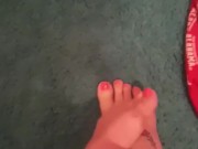 My gf Sexy feet
