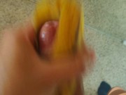 I Jerked Off My Dick with Banana Peel  Rionia 4/16