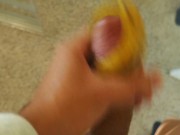 I Jerked Off My Dick with Banana Peel  Rionia 5/16